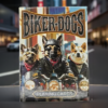 Biker Dogs Playing Cards by Collectable Playing Cards