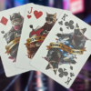 80157-alt4 Biker Cats Playing Cards by Collectable Playing Cards
