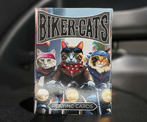 Biker Cats Playing Cards by Collectable Playing Cards