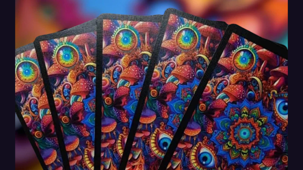 80158-alt5 Bicycle Psychedelic Playing Cards by Collectable Playing Cards