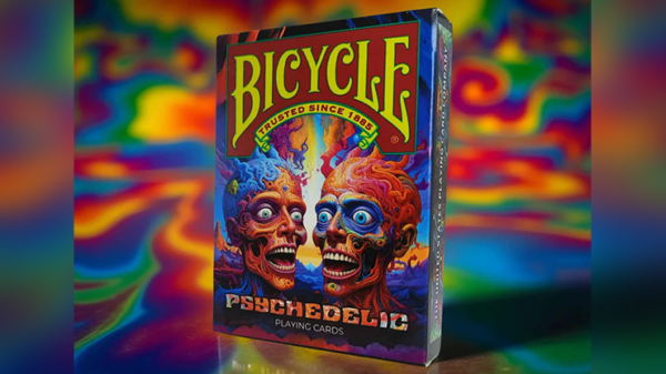 80158-full Bicycle Psychedelic Playing Cards by Collectable Playing Cards