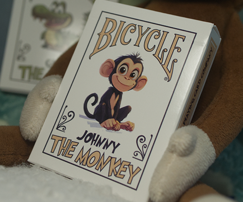 Bicycle Johnny the Monkey Playing Cards
