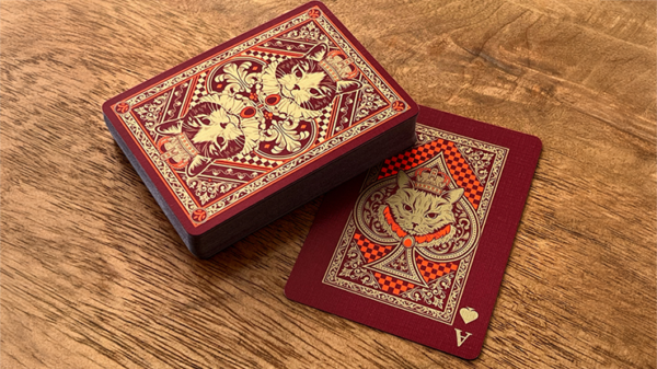 Neko Royal Red Playing Cards