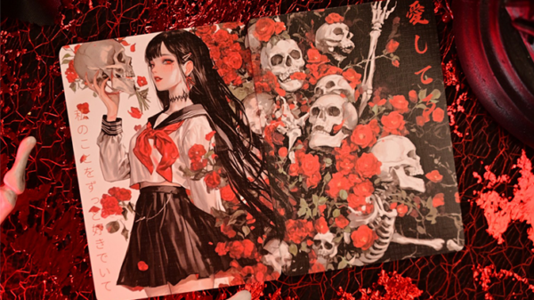 80224-alt1 Blossom Playing Cards by Evolkad