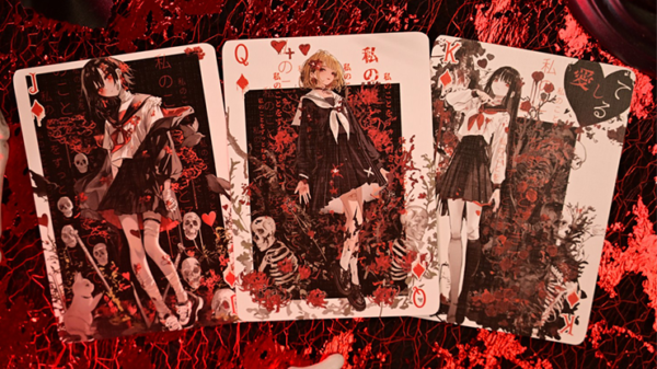 80224-alt2 Blossom Playing Cards by Evolkad