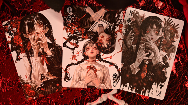 80225-alt1 Darkwood Playing Cards by Evolkad