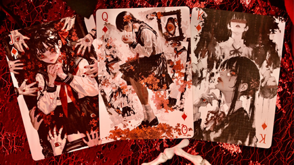 80225-alt2 Darkwood Playing Cards by Evolkad