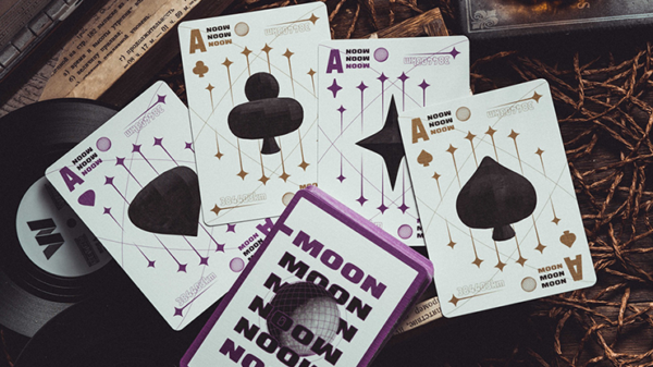 80228-alt1 Moon (White) Playing Cards