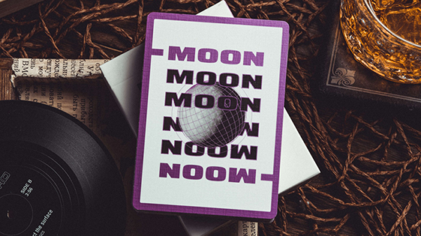 80228-alt2 Moon (White) Playing Cards