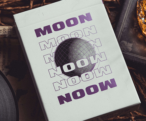 80228-full Moon (White) Playing Cards