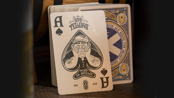 80267-alt1 Odd Fellow Brother McPint Poker Playing Cards by Stockholm17