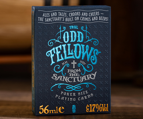 Odd Fellow Brother McPint Poker Playing Cards by Stockholm17