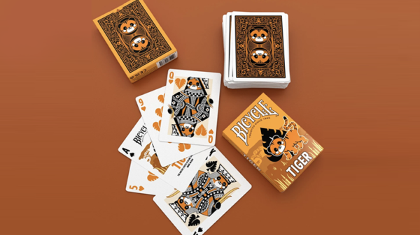 80279-alt2 Bicycle Tiger Playing Cards by US Playing Card Co