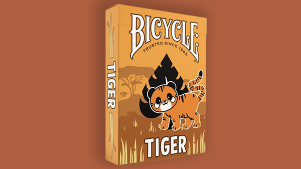 80279-full Bicycle Tiger Playing Cards by US Playing Card Co