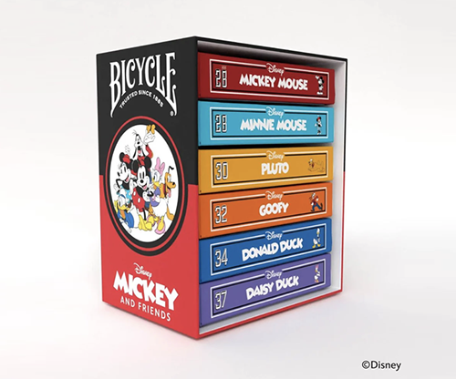 Bicycle Disney Mickey and Friends Box Set by US Playing Card Co