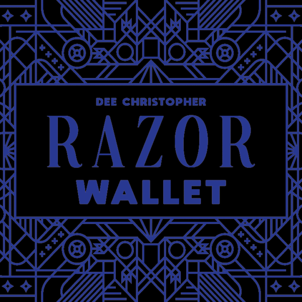 Razor Wallet by Dee Christopher (Midnight Blue)