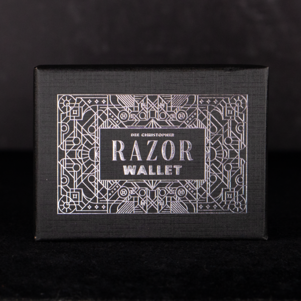 Razor Wallet by Dee Christopher (Black)