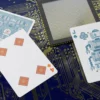 Bicycle Robot Playing Cards