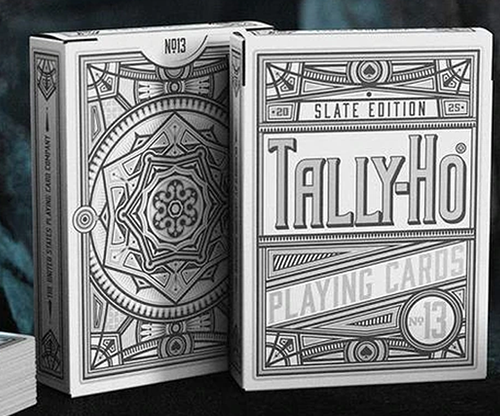 Slate Tally-Ho Playing Cards by Kings Wild Project
