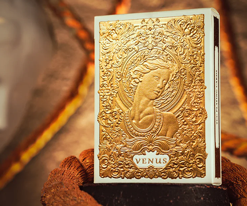Venus Platinum ( White) Playing Cards by TCC Fashion