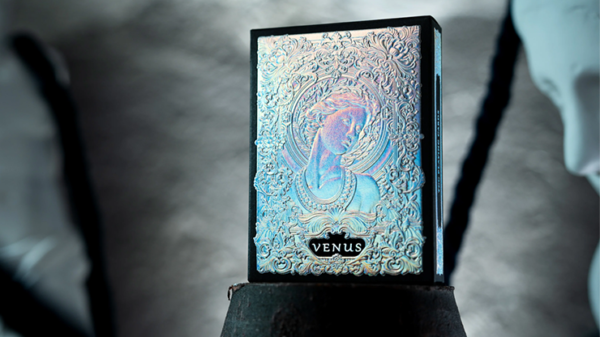 Venus Platinum (Black) Playing Cards by TCC Fashion