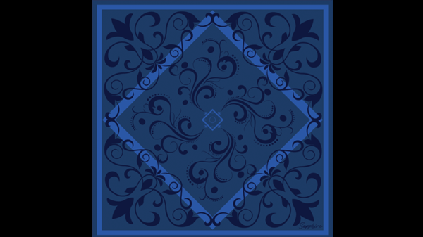 Devil's Bandana V.3 - Precious Stones Collection by Lee Alex (Sapphire Blue)