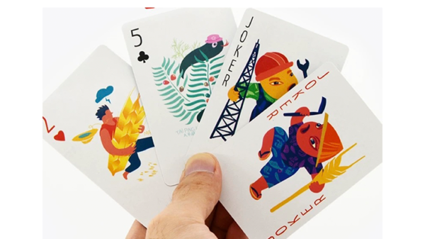 Illustration Poker Playing Cards