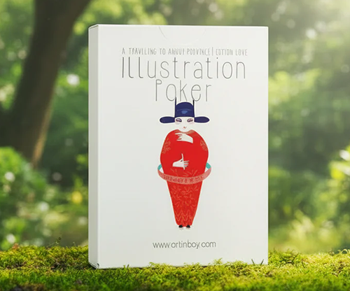 Illustration Poker Playing Cards