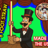80163-full Appearing Straw - 8 Foot By Big Guys Magic