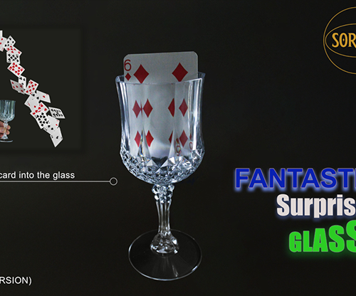 Fantastic Surprise Glass (Card Version) by Sorcier Magic