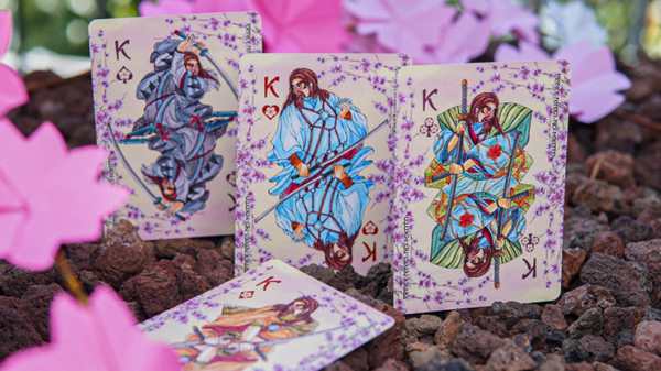 Sakura Renaissance 3D Pop-up Sunlight Edition Playing Cards