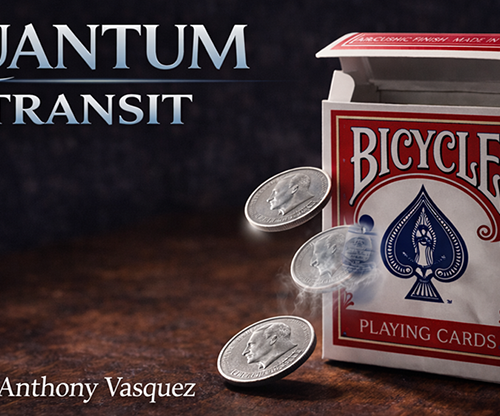 Quantum Transit (Red) by Anthony Vasquez