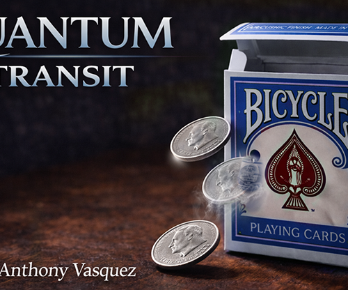 Quantum Transit (Blue) by Anthony Vasquez