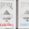 Bicycle Keith Haring (Box Set Red and Blue) Playing Cars by US Playing Cards