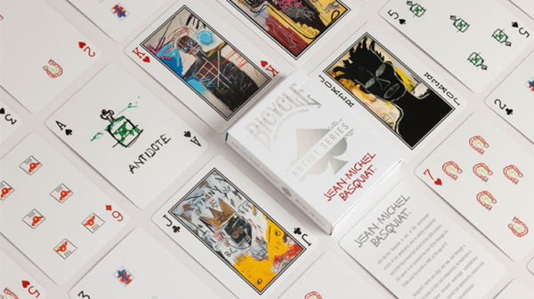 Bicycle Jean-Michel Basquiat (Box Set Red/Blue) by US Playing Cards