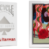 Bicycle Bijou Karman Purp/Red Box Set by US Playing Cards