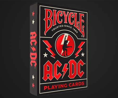Bicycle AC/DC Playing Cards by US Playing Cards