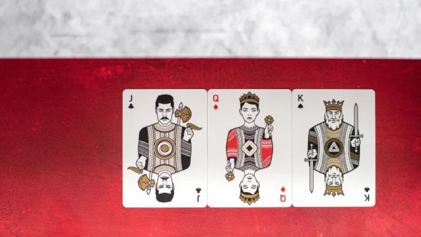 Continuum Playing Cards (Burgundy)