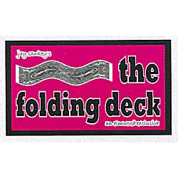 Folding Deck by Jay Sankey (Red)