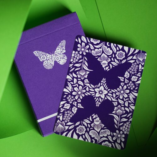 Purple-Butterfly_web.jpg Butterfly Playing Cards (Royal Purple Edition)