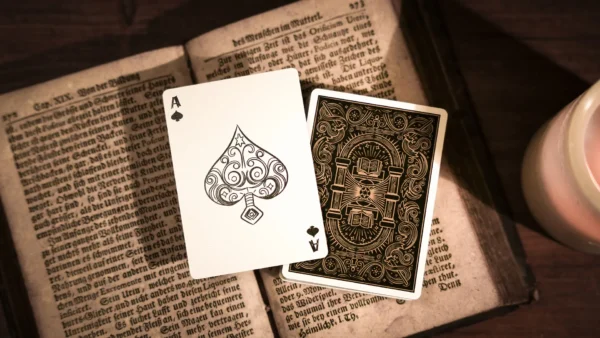 Sorcerer's Apprentice Playing Cards (Black)