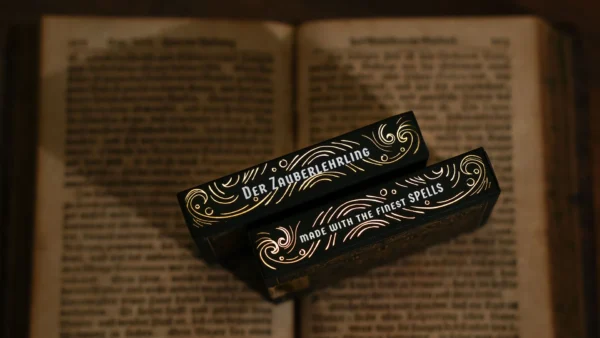 Sorcerer's Apprentice Playing Cards (Black)