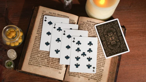 Sorcerer's Apprentice Playing Cards (Black)