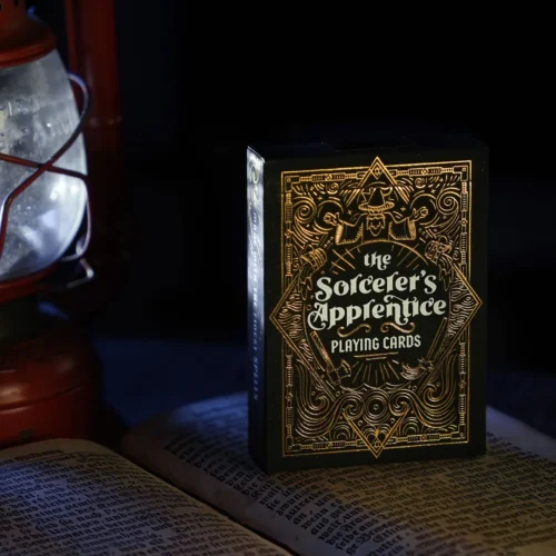 Sorcerer's Apprentice Playing Cards (Black)