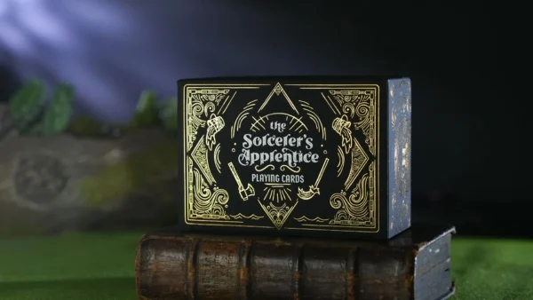 Sorcerer's Apprentice Playing Cards (Black)