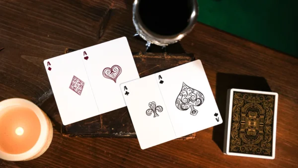 Sorcerer's Apprentice Playing Cards (Black)