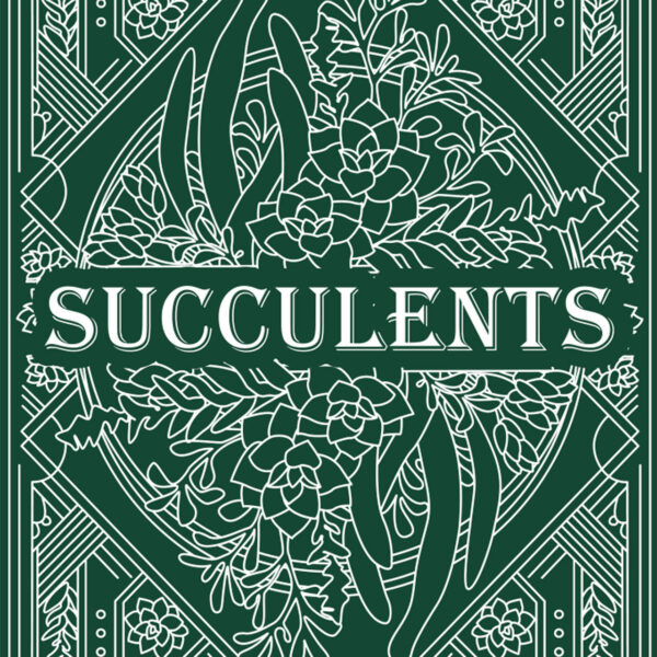 Succulent Playing Cards