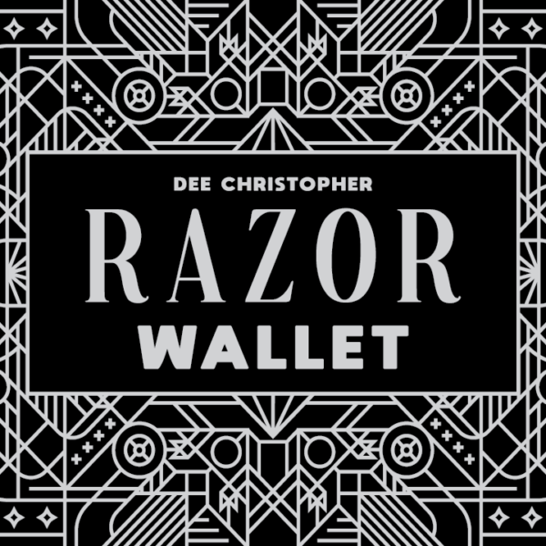 Razor Wallet by Dee Christopher (Black)