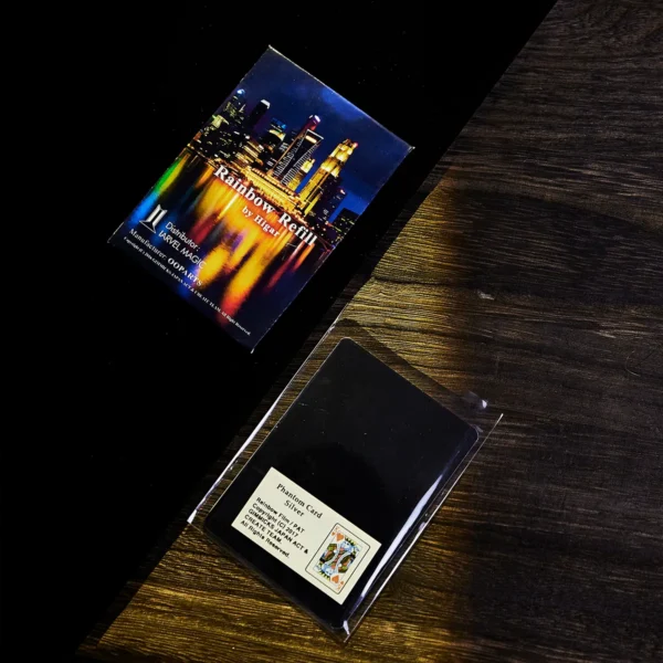 RAINBOW SILVER (REFILL, PHANTOM PLAYING CARD) BY HIGAR