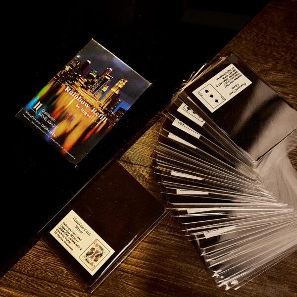 RAINBOW SILVER (REFILL, PHANTOM PLAYING CARD) BY HIGAR